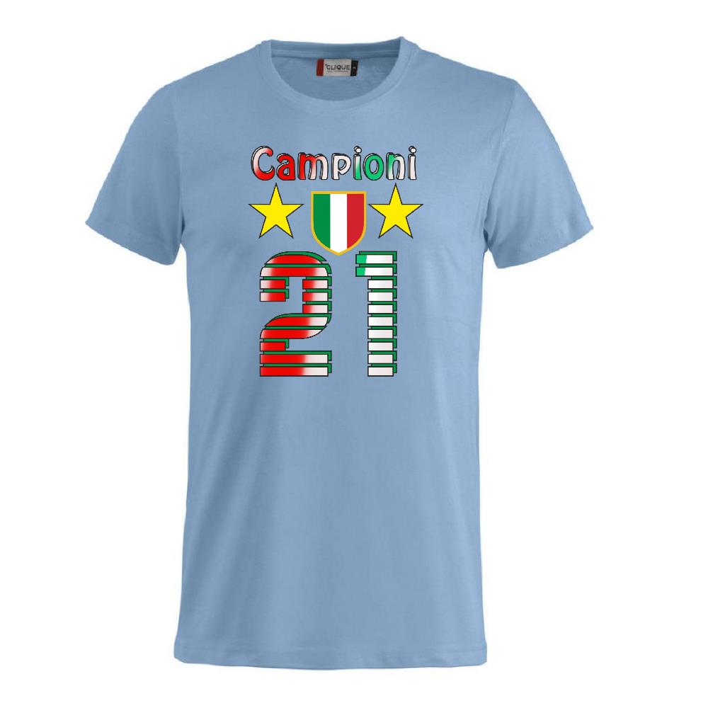 T-Shirt Calcio Inter Campioni d’Italia 25/26 – Seconda Stella 21 Scudetti – PS 27431-INT-05