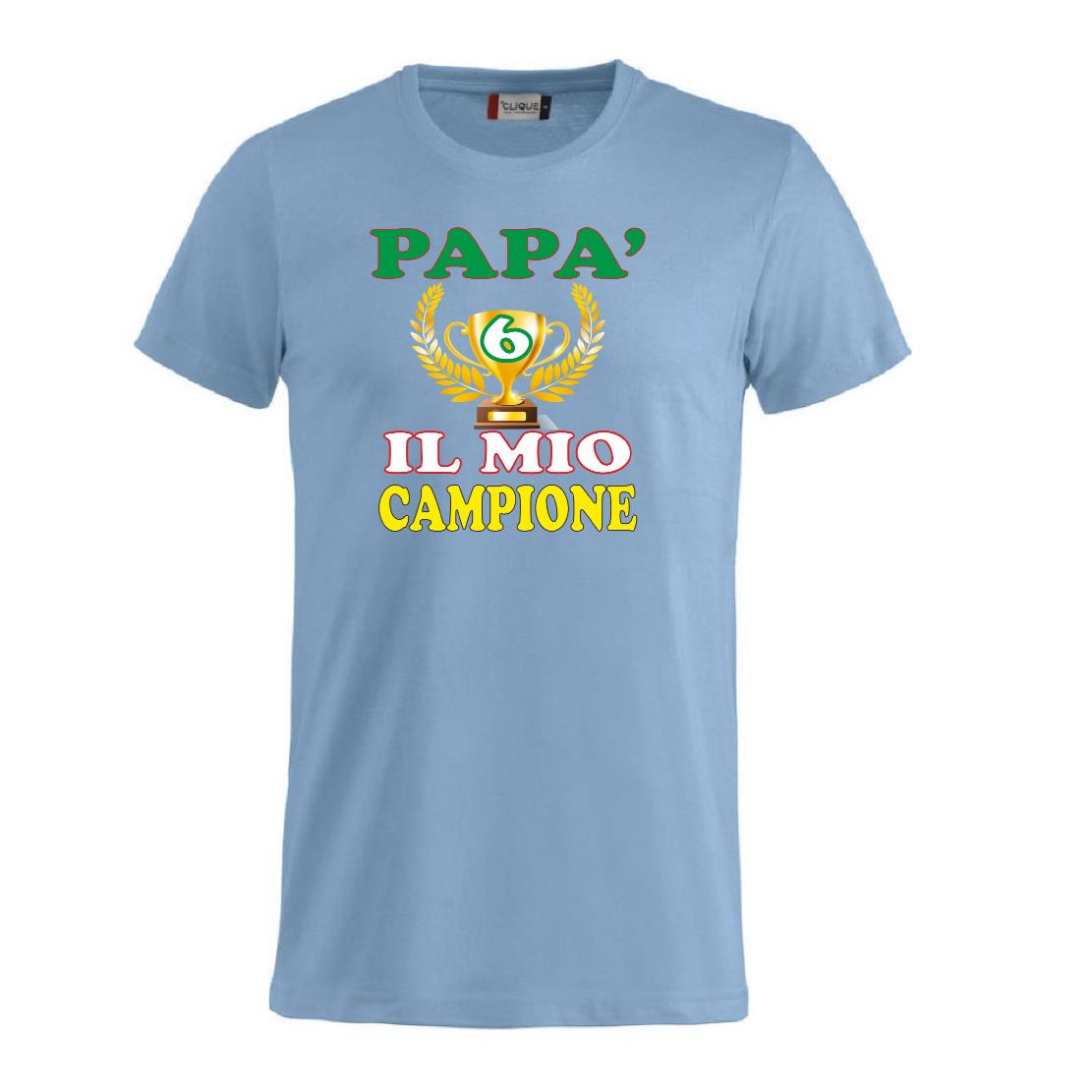 T-Shirt Unisex “Papà sei il mio campione” – Festa del papà – PS 27431-A083