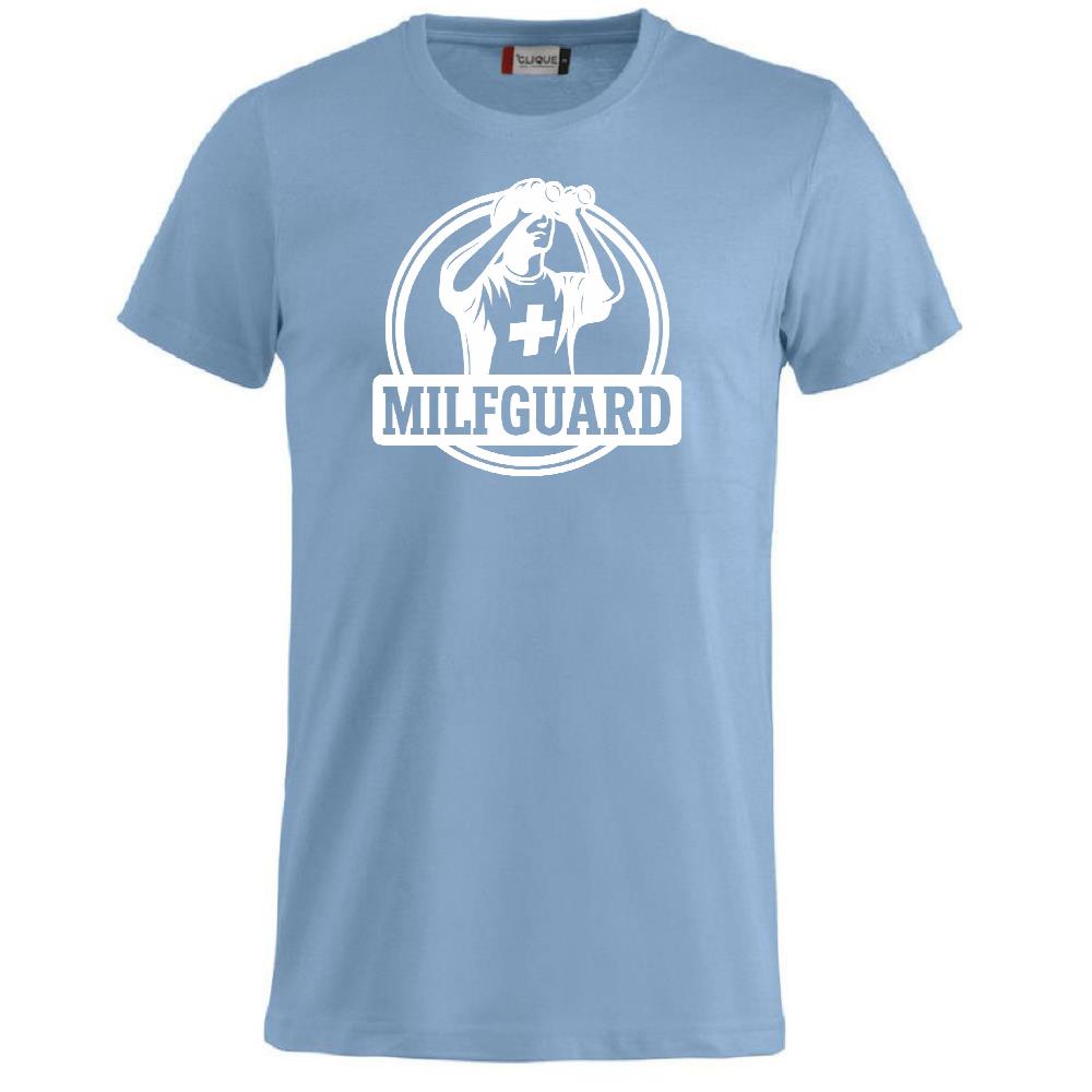 T-Shirt Milfguard – Salvataggio MILF” Maglietta Divertente da Bagnino – PS 27431-A-138