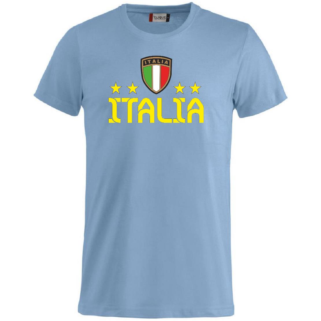 T-Shirt Italia Personalizzabile con Nome e Numero – Cotone  PS 27431-A096