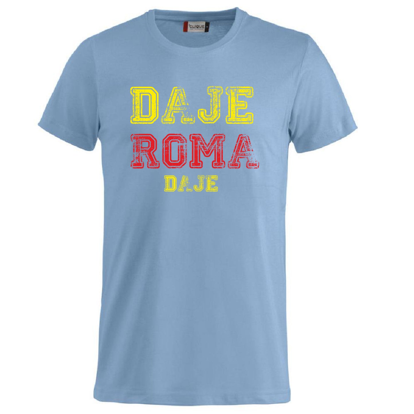 T-Shirt “DAJE Roma DAJE” – Maglietta Unisex Personalizzabile PS 27431-A-120