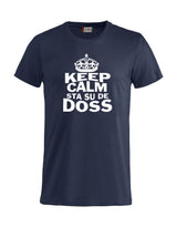 T-Shirt “Keep Calm Sta Su De Doss” Uomo e Bambino – Maglietta Simpatica con Stampa – PS 27431-A010