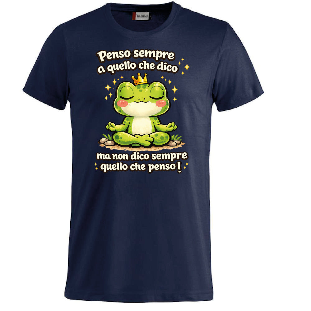 T-shirt Adulto Unisex – Rana Non dico quello che penso! - PS 27431-A-143