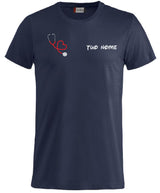 T-Shirt Personalizzabile Infermiera/Dottore/OSS con Stetoscopio Cuore – PS P 27431-A-116