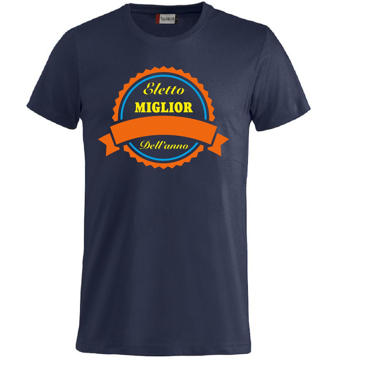 T-Shirt “Eletto Miglior … dell’Anno” Personalizzabile – Maglietta Unisex Manica Corta – PS 27431-A-125 PRS