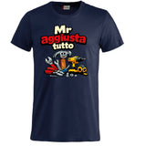 T-Shirt Personalizzabile Uomo “Mr Aggiusta Tutto” – Idea Regalo – PS 27431-A142