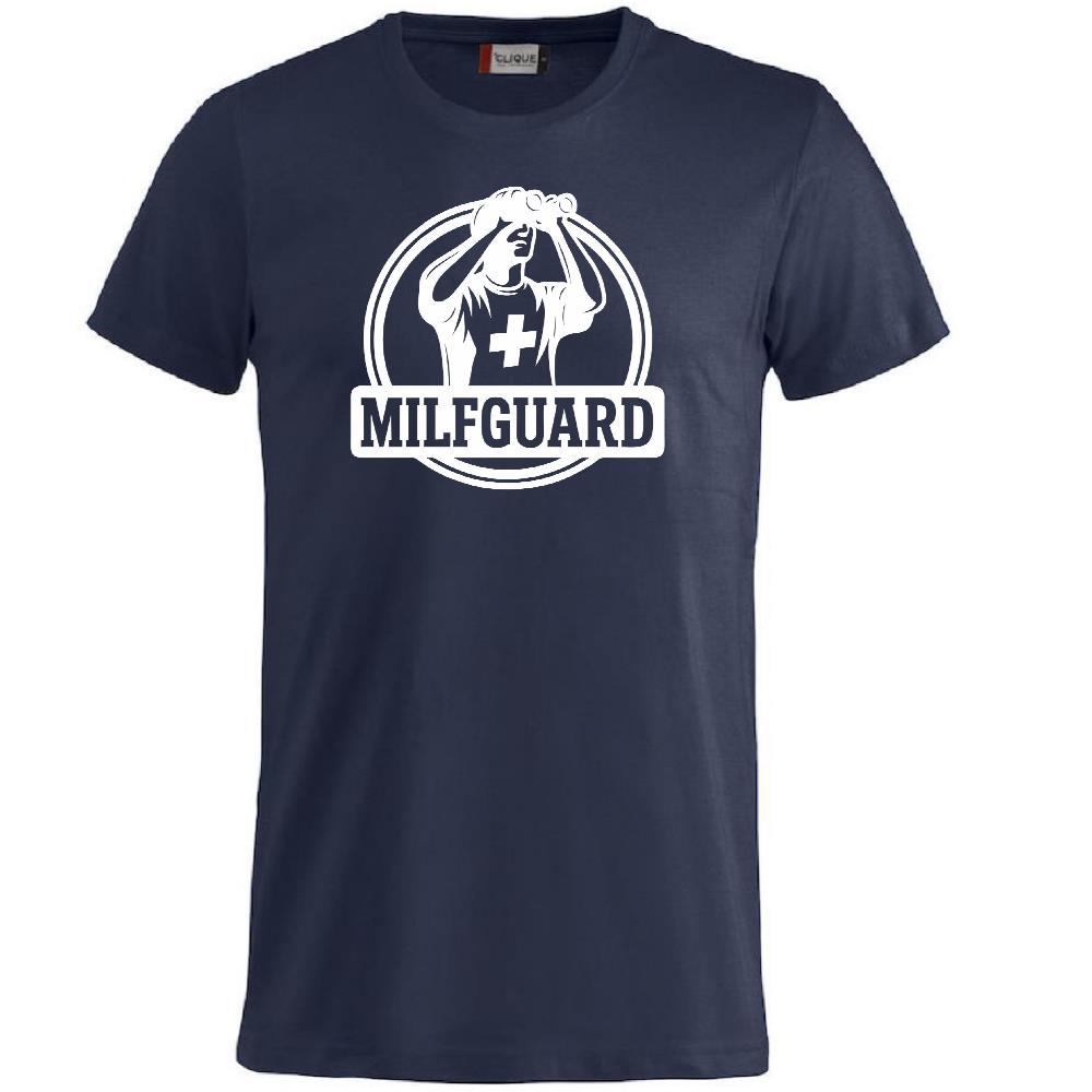 T-Shirt Milfguard – Salvataggio MILF” Maglietta Divertente da Bagnino – PS 27431-A-138