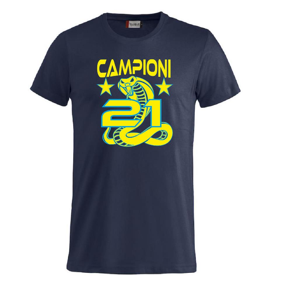T-Shirt Inter Campioni d’Italia 2025/2026 – Seconda Stella 21 Scudetti “Limited Edition” – PS 27431-INT07