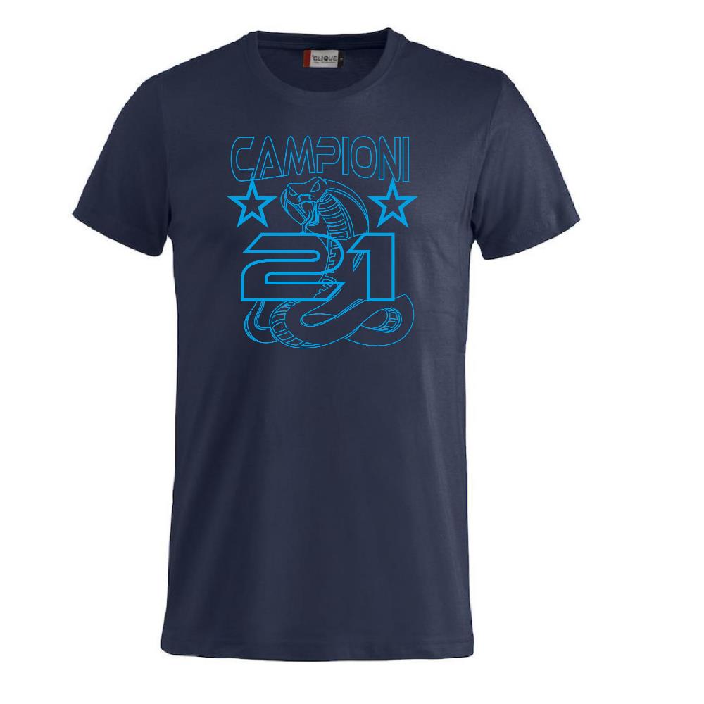 T-Shirt Inter Campioni d’Italia 2025/2026 – Seconda Stella 21 Scudetti “Limited Edition” – PS 27431-INT07