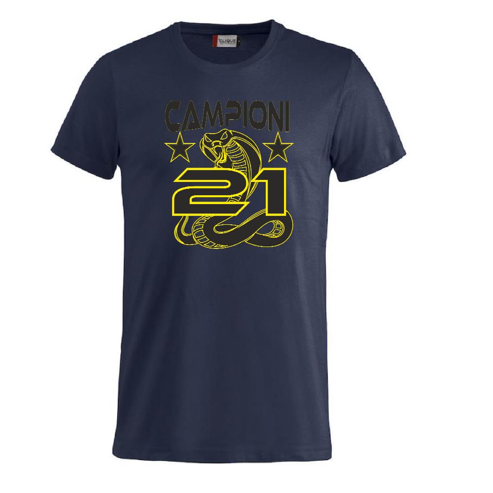 T-Shirt Inter Campioni d’Italia 2025/2026 – Seconda Stella 21 Scudetti “Limited Edition” – PS 27431-INT07