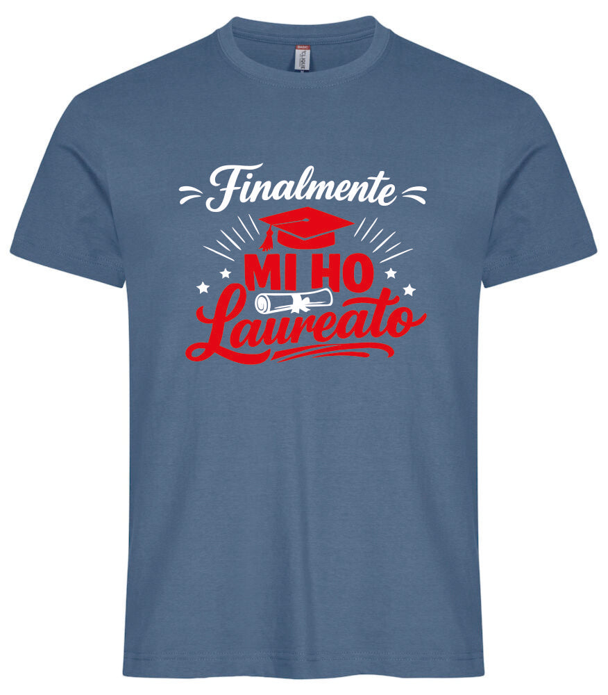 T-Shirt Laurea "Mi ho Laureato" Personalizzabile  – Idea regalo – PS 27431-A-149
