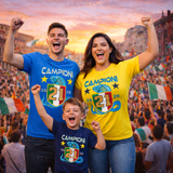 T-Shirt Inter Campione d’Italia 2025/2026 –  21 Scudetti Biscione  – PS 27431-INT-08