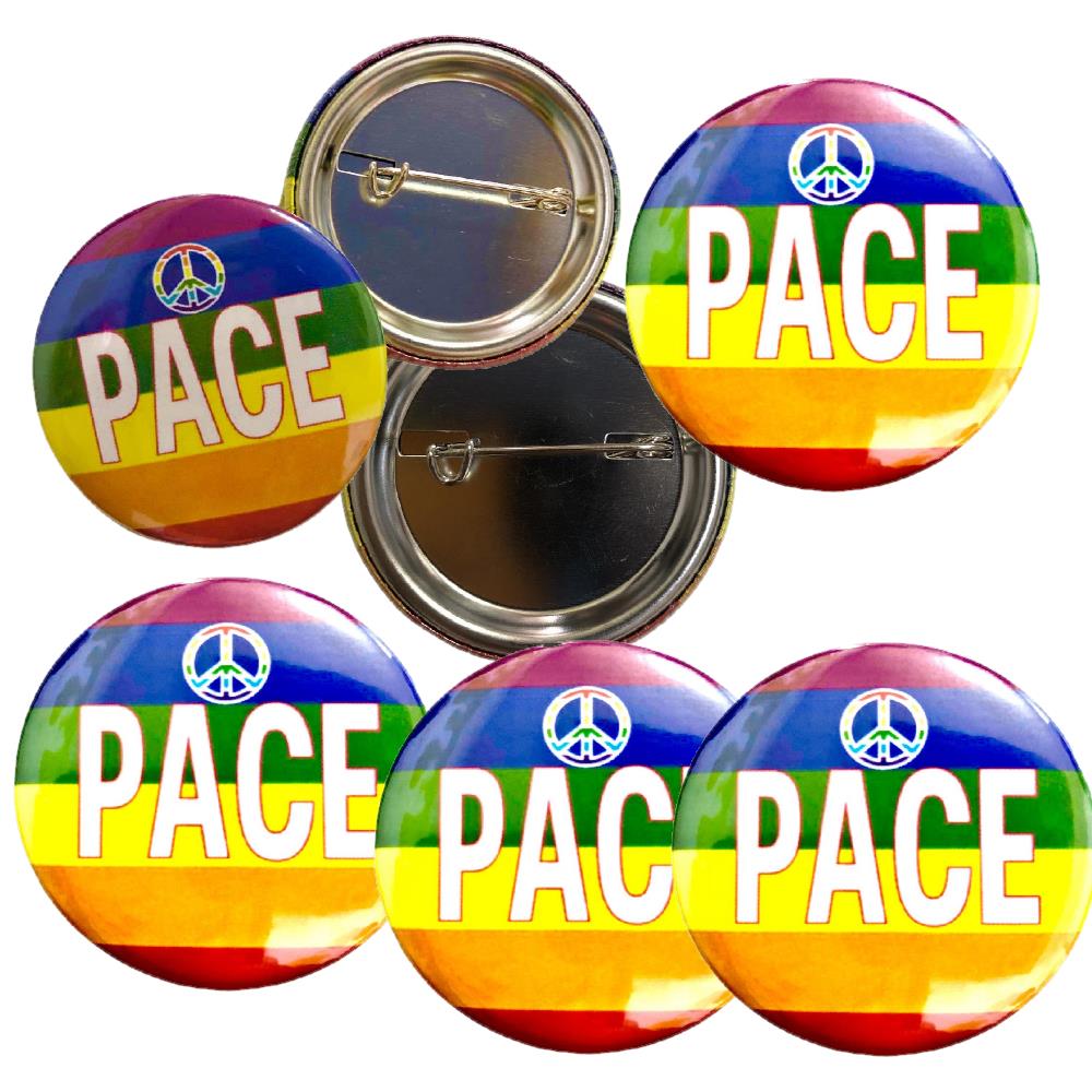 Spille Rotonde Personalizzabili – Diametro 44 mm  PS 00005 PRS