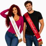 Fascia Colorata con frange Personalizzabile con Stampa – PS 37777