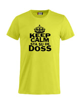 T-Shirt “Keep Calm Sta Su De Doss” Uomo e Bambino – Maglietta Simpatica con Stampa – PS 27431-A010