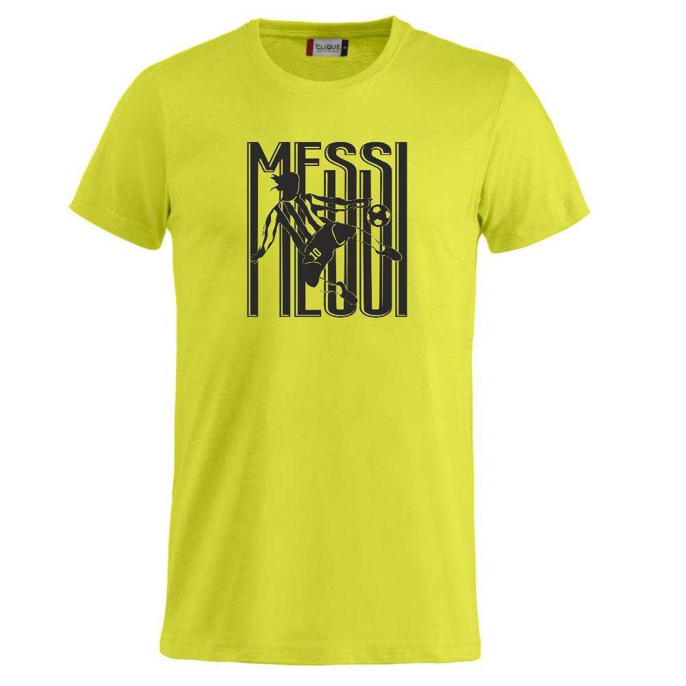 T-shirt Messi 10 Tifosi Calcio Argentina 100% Cotone Personalizzabile Con Nome e Numero PS 27431-A034