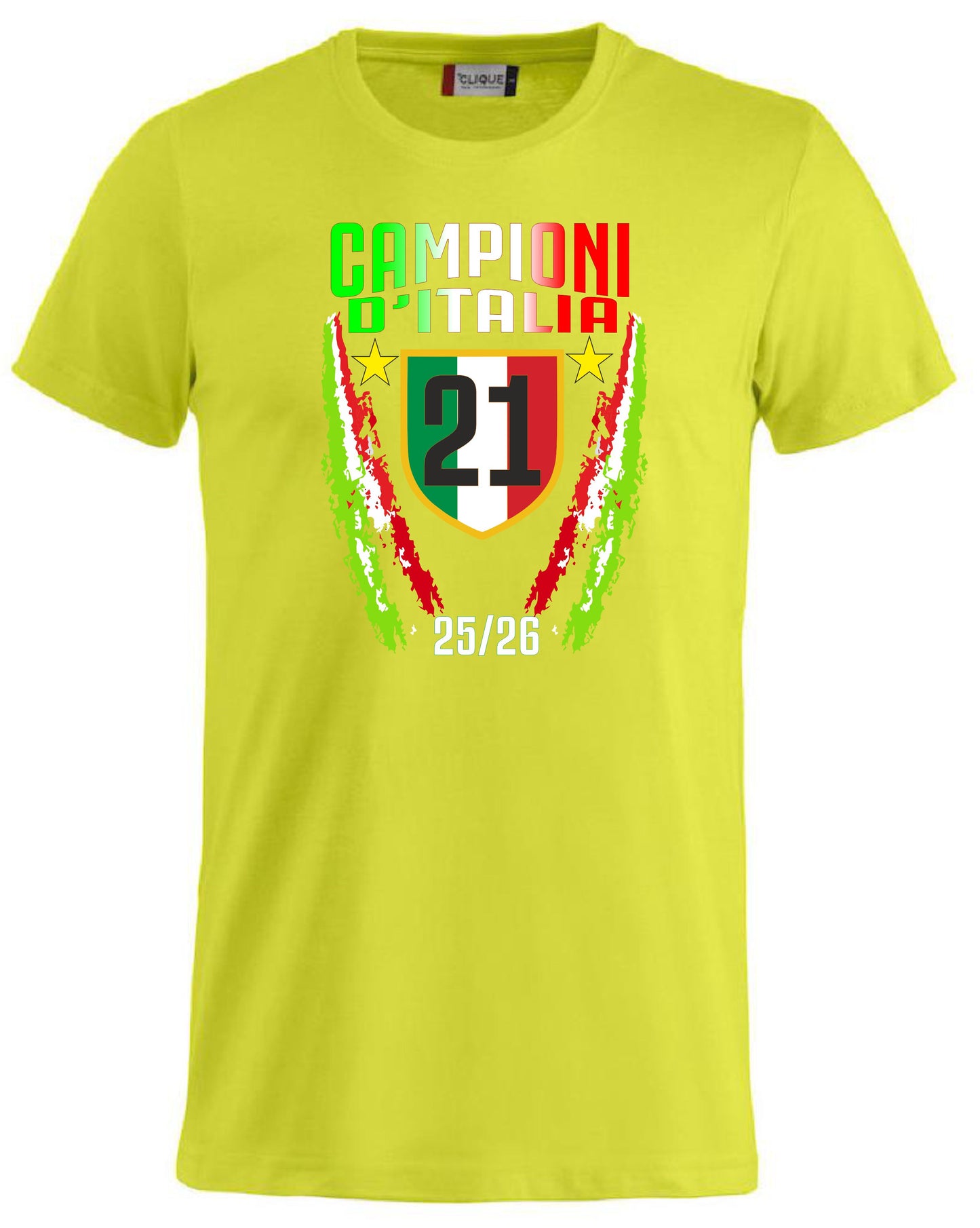 T-Shirt Inter Campione d’Italia 2025/2026 – Seconda Stella 21 Scudetti – PS 27431-A040 INT