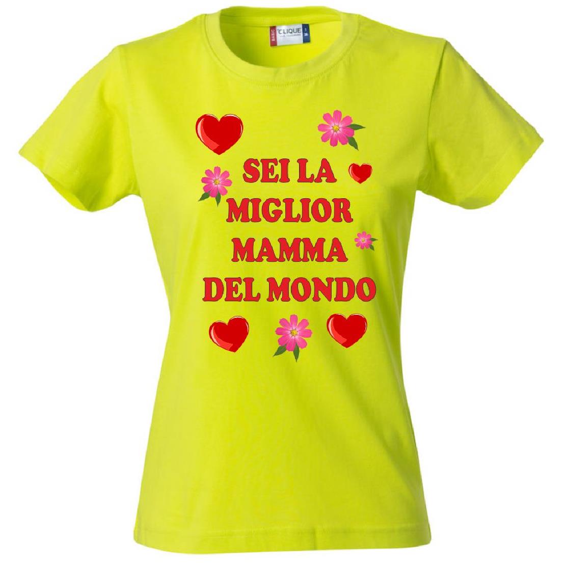 T-Shirt Donna “Sei la Migliore ... del Mondo” – Idea Regalo per Mamma, Zia, Nonna o Amica – PS 28870-001 PRS