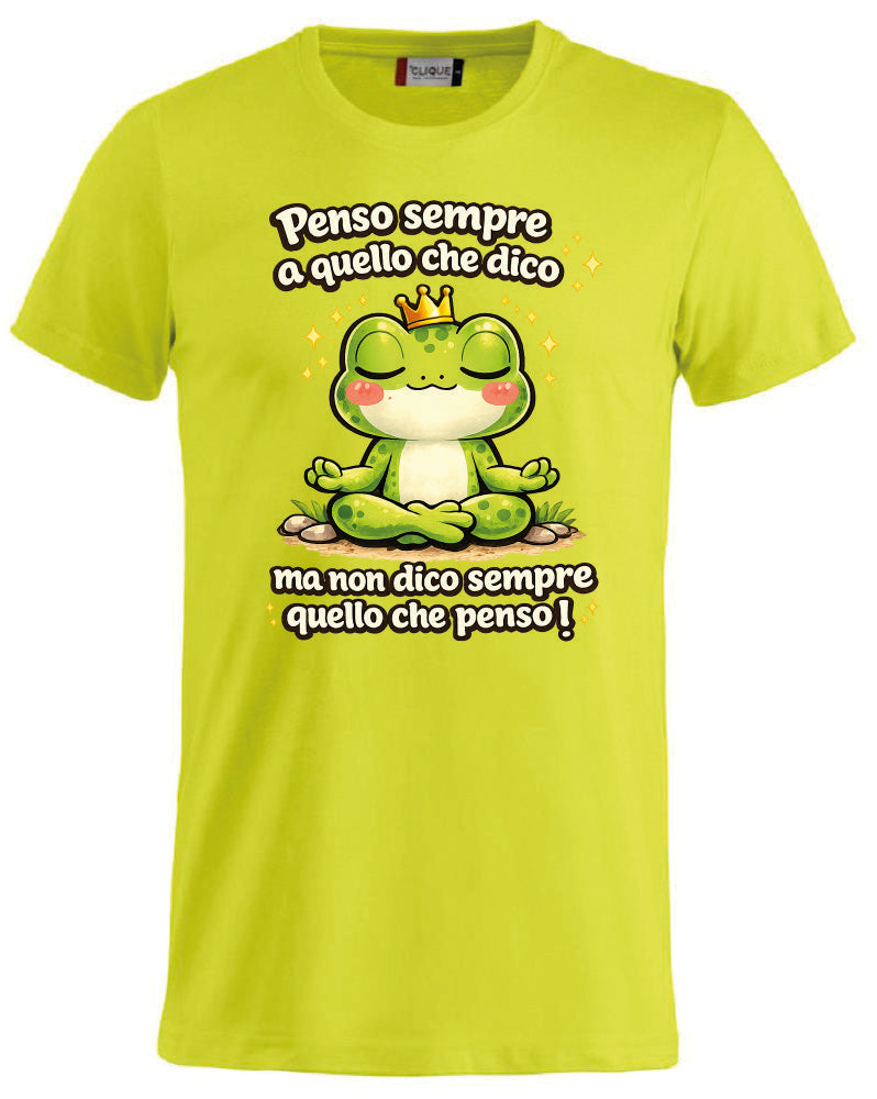 T-shirt Adulto Unisex – Rana Non dico quello che penso! - PS 27431-A-143