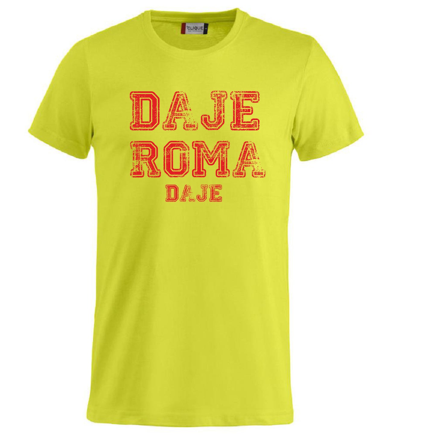 T-Shirt “DAJE Roma DAJE” – Maglietta Unisex Personalizzabile PS 27431-A-120