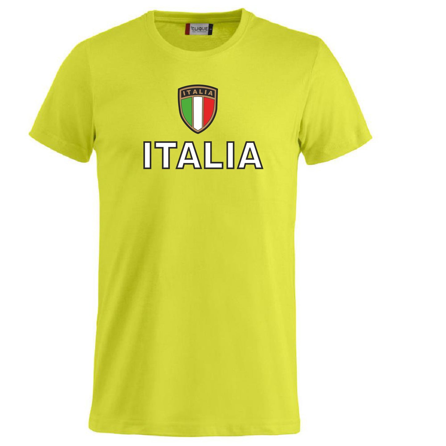 T-Shirt Italia Personalizzabile con Nome e Numero – Cotone – Bambino e Uomo – PS 27431