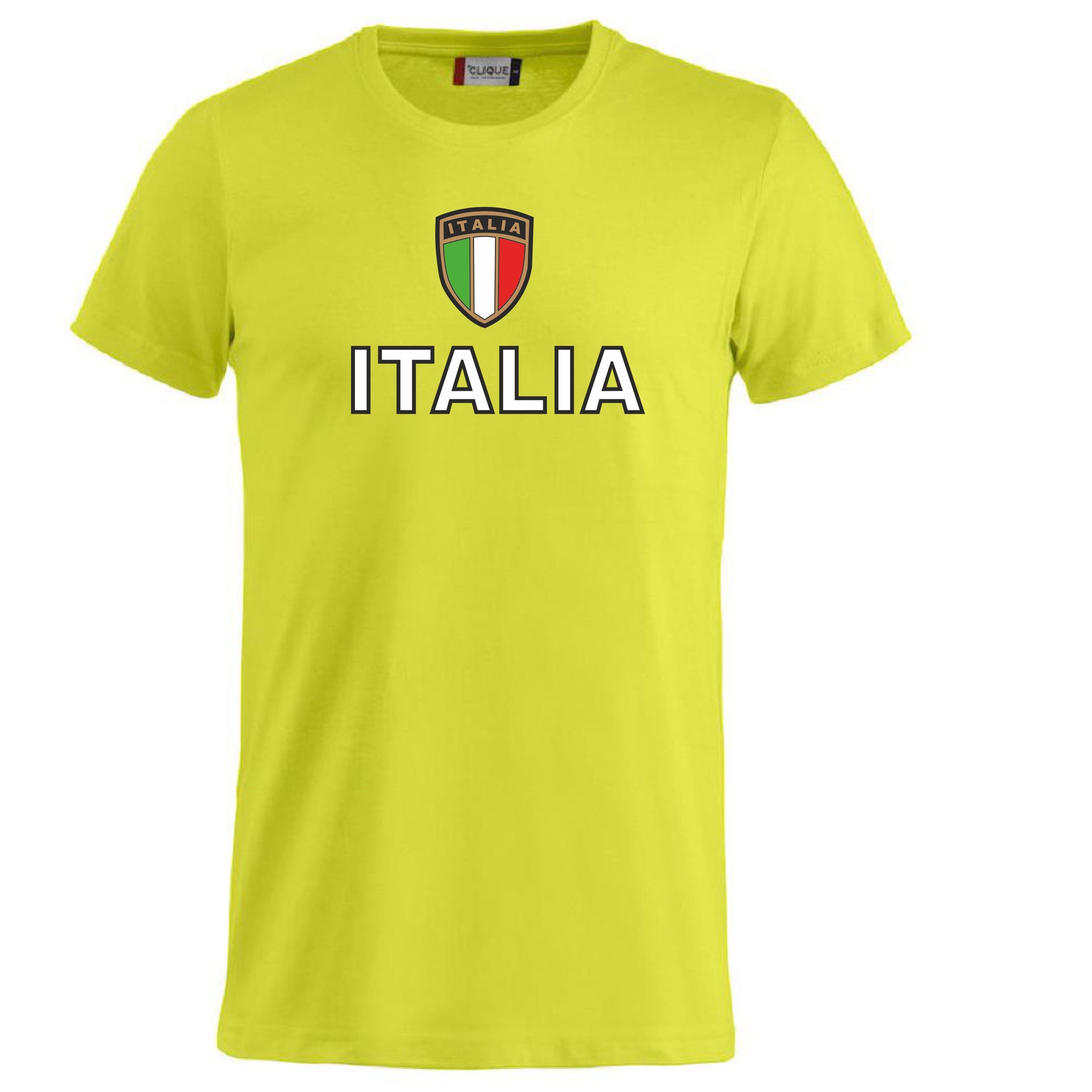 T-Shirt Italia Personalizzabile con Nome e Numero – Cotone – Bambino e Uomo – PS 27431