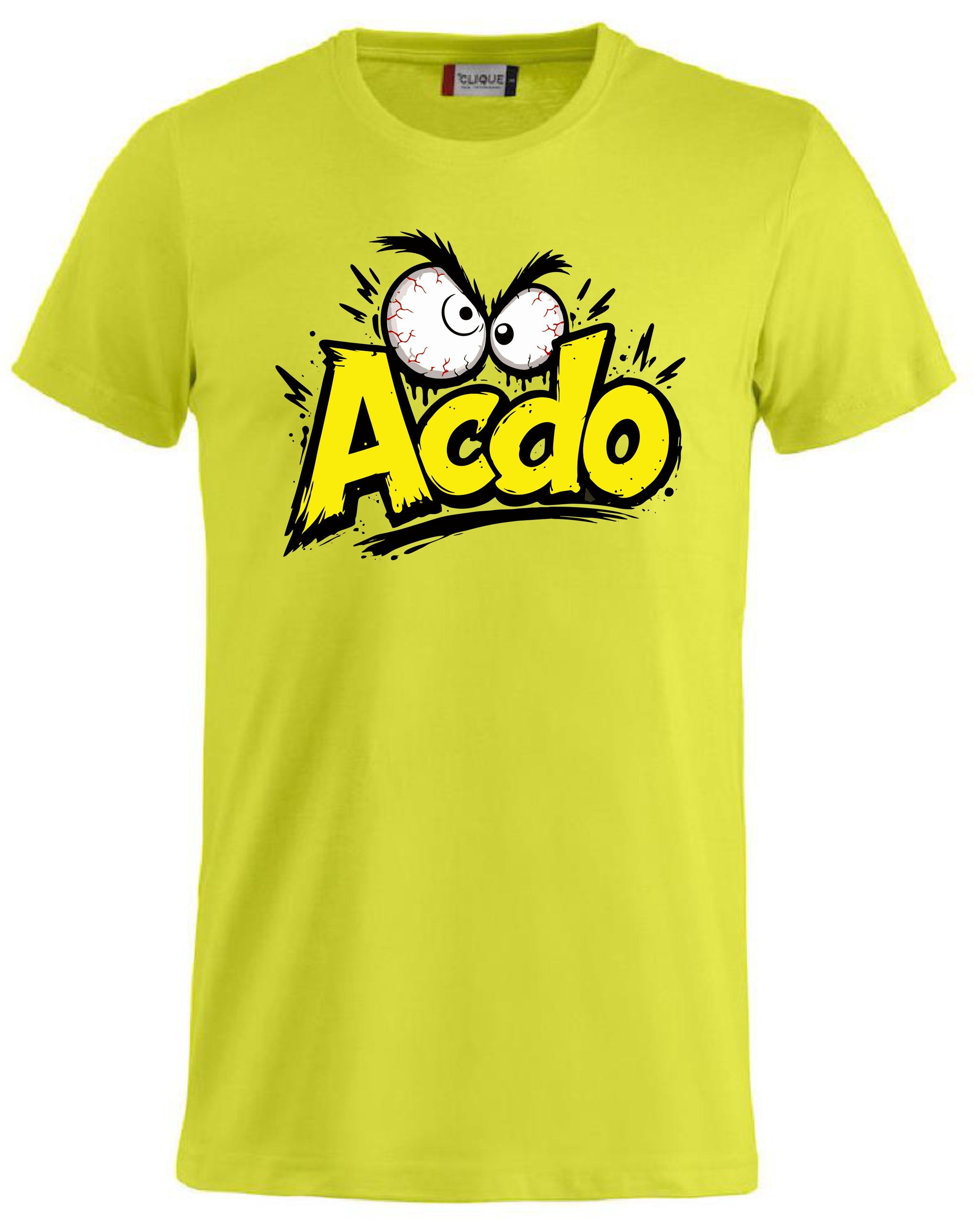 T-Shirt Simpatica ACDO Acido – Personalizzabile con Nome – PS 27431-A-154