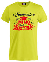 T-Shirt Laurea "Mi ho Laureato" Personalizzabile  – Idea regalo – PS 27431-A-149