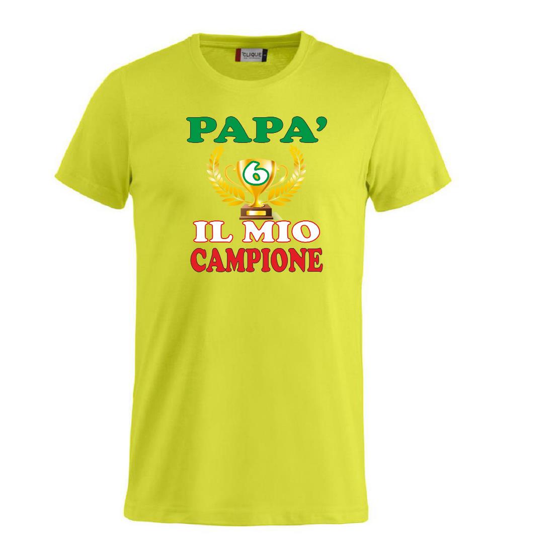 T-Shirt Unisex “Papà sei il mio campione” – Festa del papà – PS 27431-A083