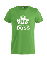 T-Shirt “Keep Calm Sta Su De Doss” Uomo e Bambino – Maglietta Simpatica con Stampa – PS 27431-A010