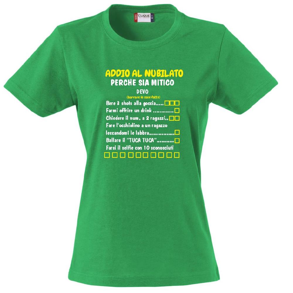 T-Shirt Addio al Nubilato “Cose da Fare Prima di Sposarsi” – PS 28870-017
