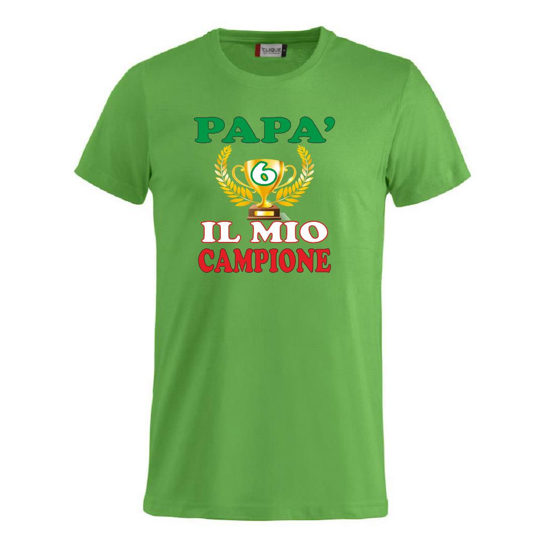 T-Shirt Unisex “Papà sei il mio campione” – Festa del papà – PS 27431-A083
