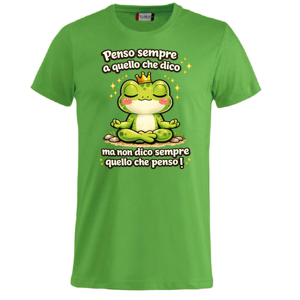 T-shirt Adulto Unisex – Rana Non dico quello che penso! - PS 27431-A-143