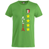 T-Shirt Italia Personalizzabile con Nome e Numero – Cotone  PS 27431-A097