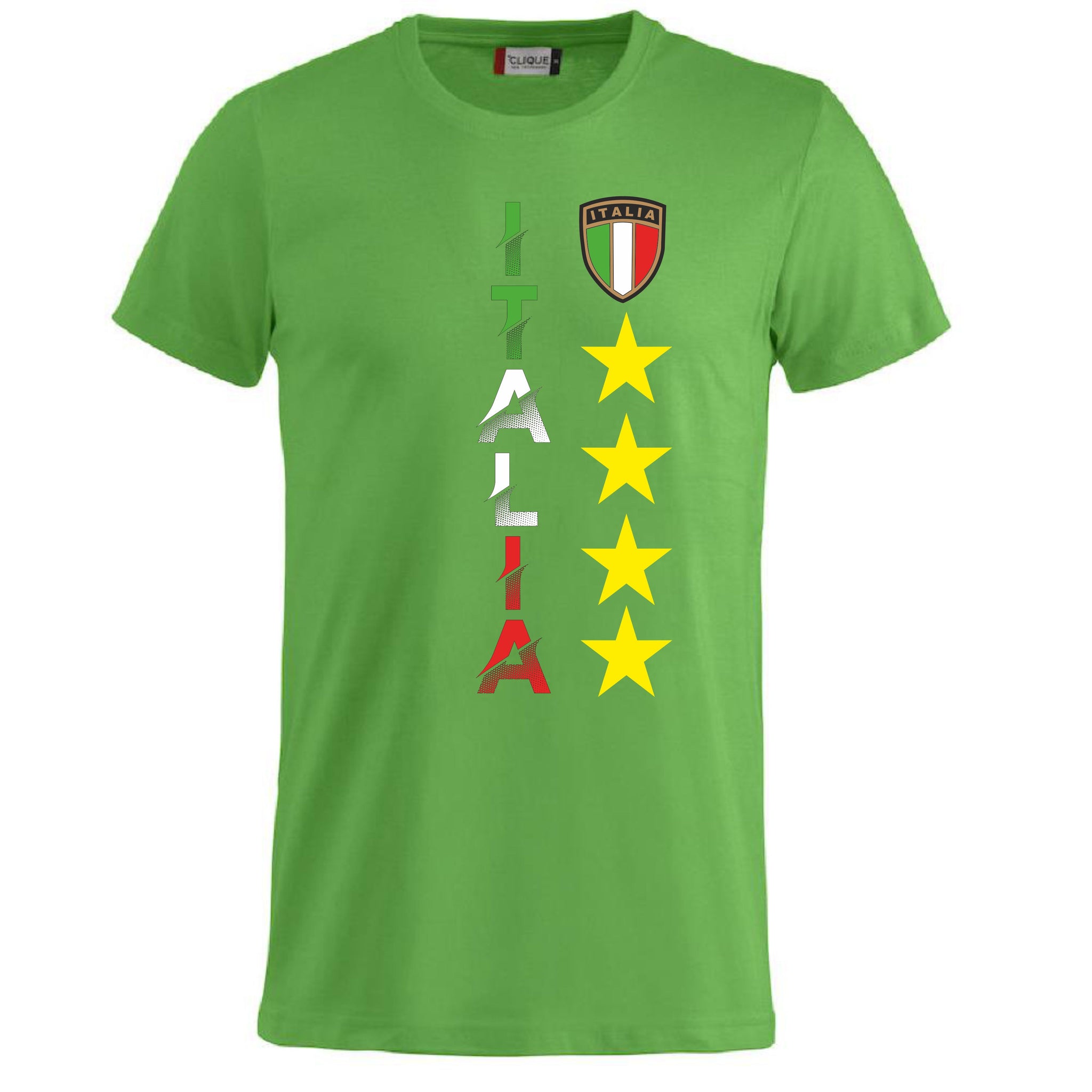 T-Shirt Italia Personalizzabile con Nome e Numero – Cotone  PS 27431-A097