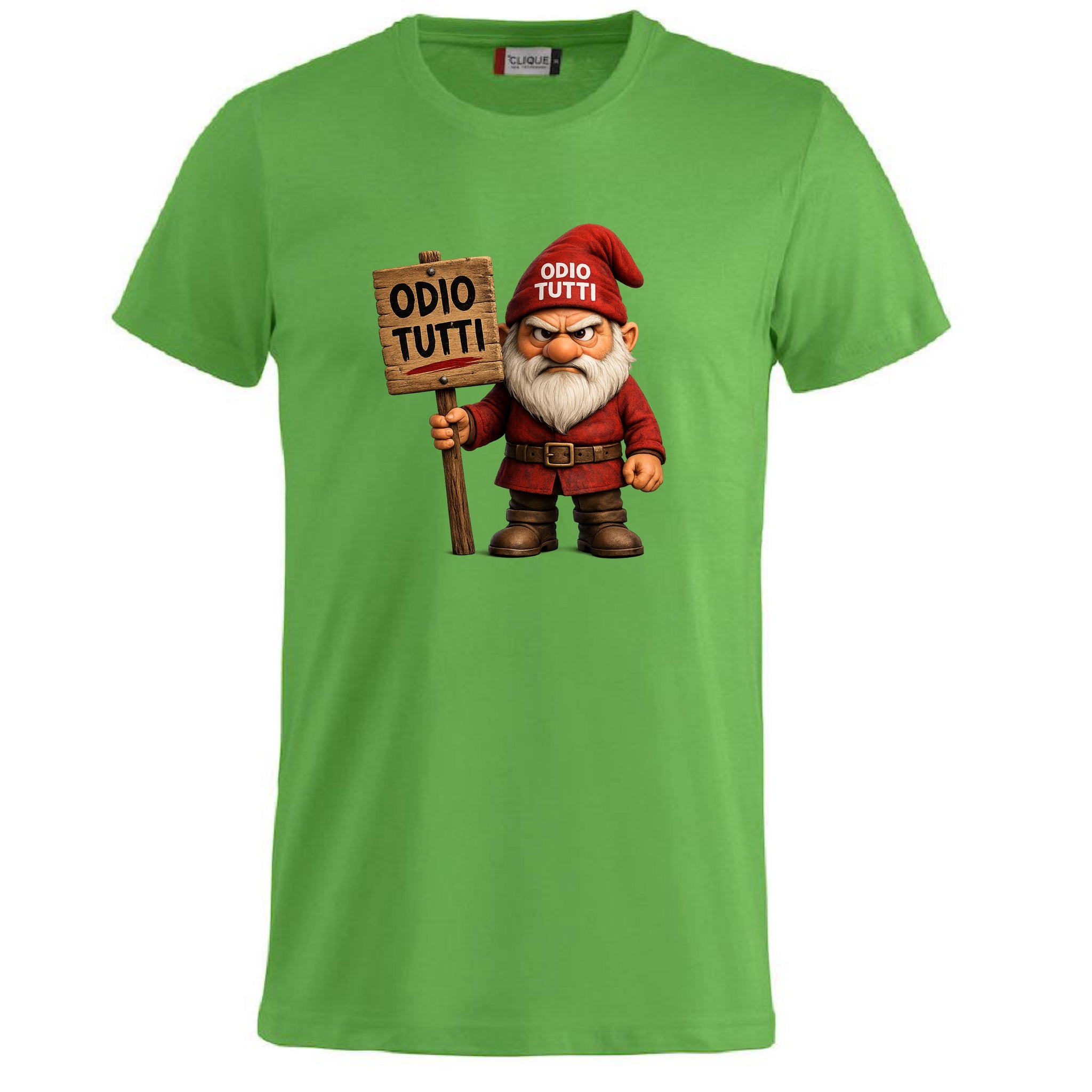 T-Shirt Uomo Simpatica Odio Tutti – Personalizzabile con Nome – PS 27431-A-155
