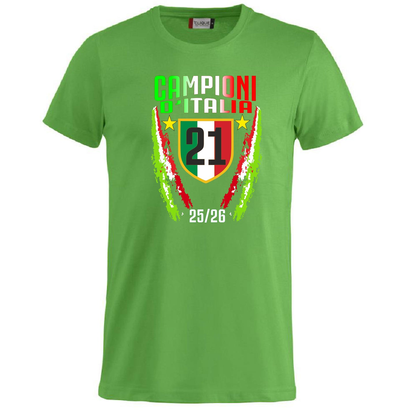 T-Shirt Inter Campione d’Italia 2025/2026 – Seconda Stella 21 Scudetti – PS 27431-A040 INT
