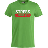 T-Shirt Uomo “Stress Attenzione 99%” – Maglietta Simpatica e Divertente PS 27431-A002