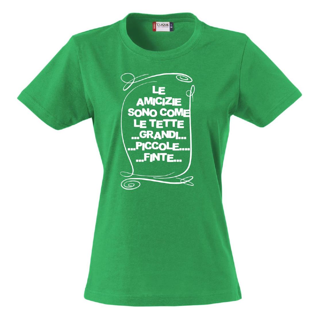 T-Shirt Donna “Le Amicizie Sono Come…” – Maglietta Divertente – PS 28870-012
