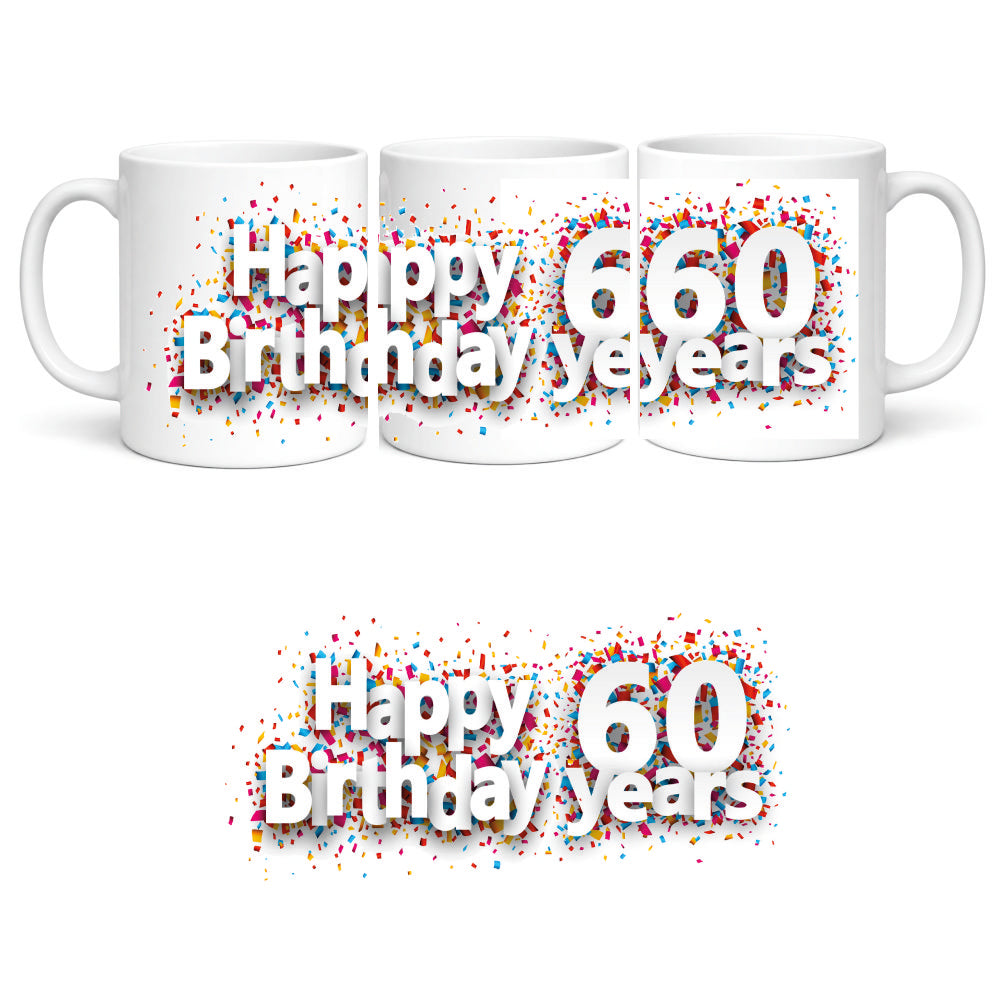 Tazza in Ceramica Happy Birthday – Tazza Personalizzata PS 09370-0003