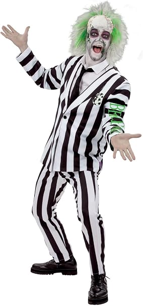 Costume Uomo Beetlejuice Travestimento Carnevale Halloween – PS 08951-BS