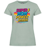 T-Shirt Donna Super Mom Power Anni 80– Idea Regalo Festa della Mamma – PS 28870-027
