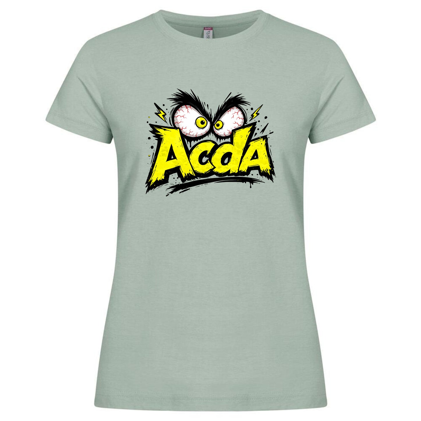 T-Shirt Donna ACDA Acida – Idea regalo – Personalizzabile Con Nom e Sulla Schiena PS 28870-033