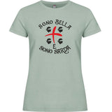 T-Shirt Donna “Sono Bella e Sono Sarda” – Maglietta Manica Corta – PS 28870-020