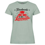 T-Shirt Donna Laurea "Mi ho Laureata" Personalizzabile – Idea regalo – PS 28870-029