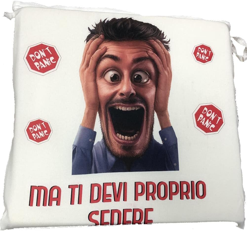 Cuscino per Sedia Personalizzabile con Foto o Frasi – Cod. 40483 PRS