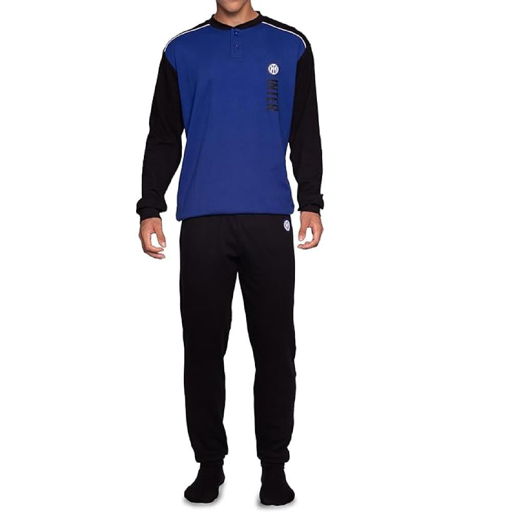 Pigiama Inter Cotone Interlock Homewear Fc Internazionale | Personalizzabile – PS 46672-BS