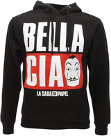 Felpa con Cappuccio “La Casa di Carta” Bella Ciao – Prodotto Ufficiale Netflix PS 40550