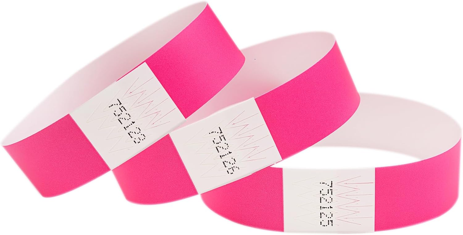 Braccialetti per Eventi Numerati – Confezione da 100 Pezzi PS 13400