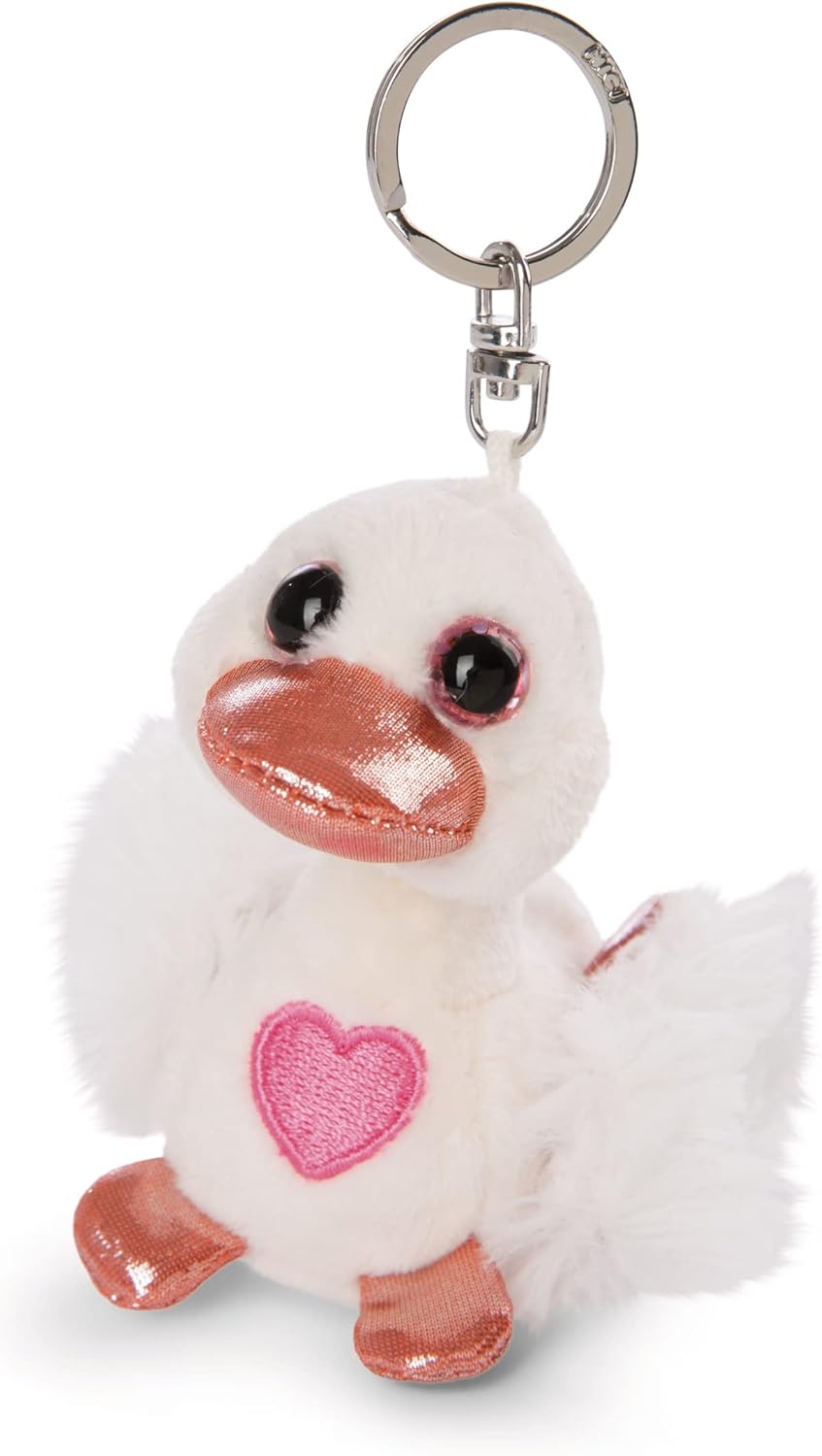 Portachiavi Cigno Bianco 8 cm NICI 32294